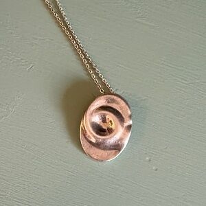 Tiffany & Co. Silver Swirl Necklace